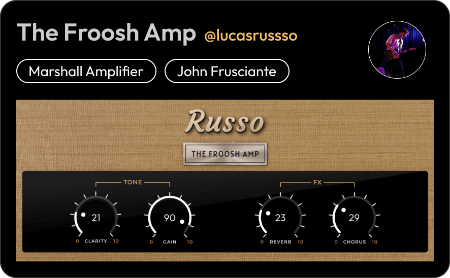 lucasrusoo - the froosh amp